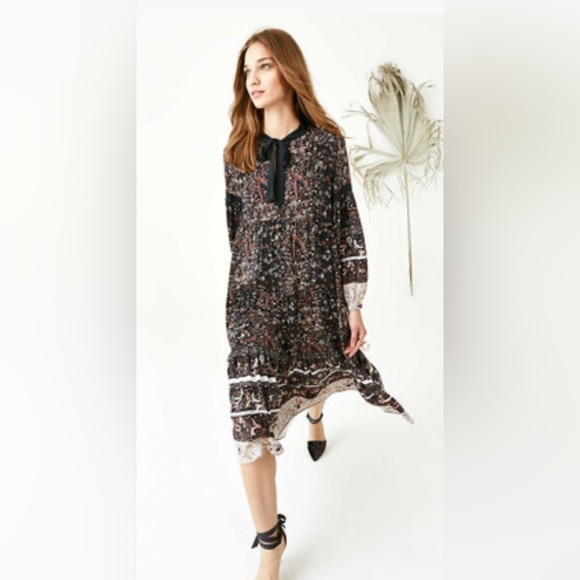 Ulla Johnson Isabetta in midnight - silk - Picture 2 of 9